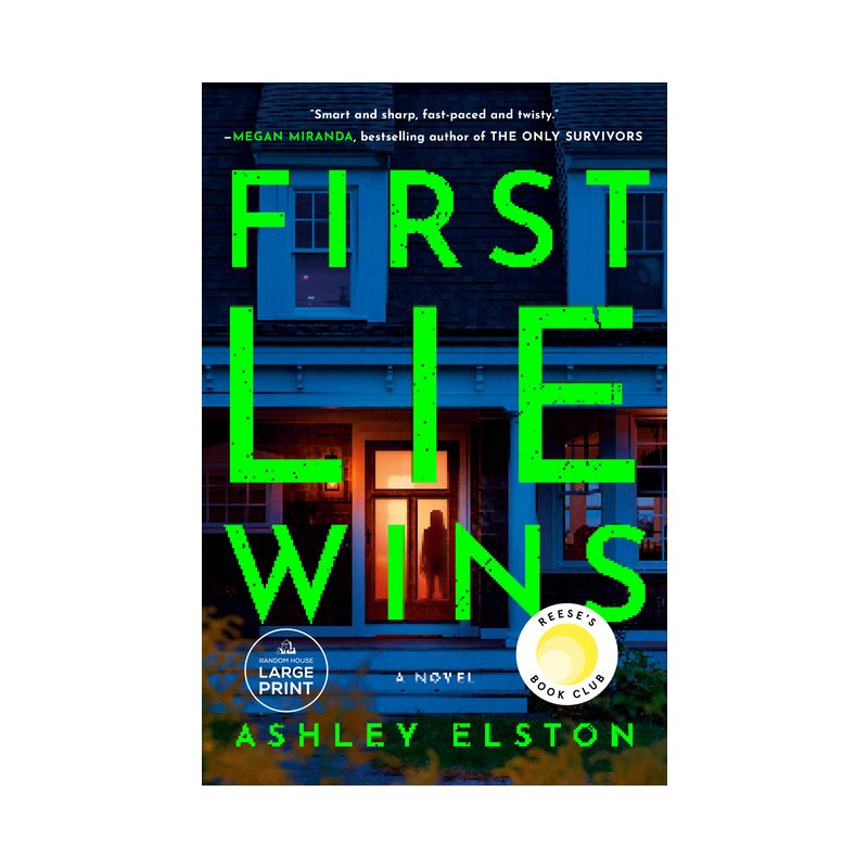 First Lie Wins - Large Print by  Ashley Elston (Paperback), 1 of 2