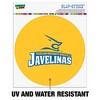 Texas A&M University-Kingsville Javelinas Logo Automotive Car Window Locker Circle Bumper Sticker - 2 of 4