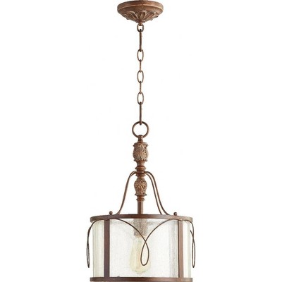 Quorum Lighting Salento 1-Light Pendant, Vintage Copper, 11.5W, 18H