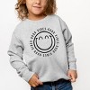 The Juniper Shop SmileyWorld Good Vibes Outline Toddler Sweatshirt - 3 of 4
