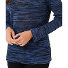 Women's Long Sleeve V-Neck Top - french kyss - 3 of 4