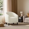 Yaheetech Upholstered Barrel Shaped Accent Chair for Living Room - 2 of 4