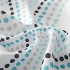 LunaLulinlk 14pc Fabric Shower Curtain Set - 4 of 4