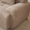VASIP  Modular Cloud Sofa  & Ottoman Set, Deep Seat Boneless Sofa with Throw Pillow,for Living Room, Bedroom,No Assembly Required,Ivory - 4 of 4