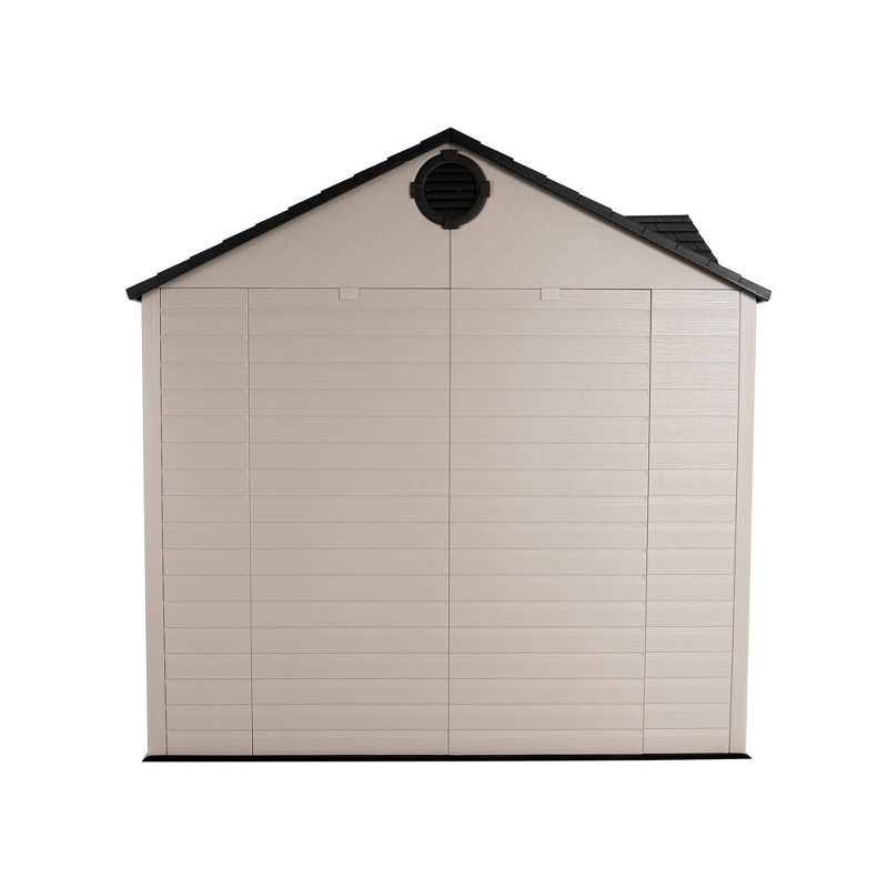 Lifetime 10&#39; x 8&#39; Outdoor Storage Shed Desert Sand, 2 of 9
