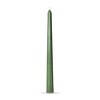 tag Color Studio 12" Traditional Taper Unscented Smokeless Paraffin Wax Candle Hunter Green Set of 4 Burn Time 8 hrs. - 2 of 3
