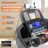 4.75 HP Treadmill with Auto Incline, Running Treadmills for Home, Folding Treadmill with Handle Bars, Speaker, Treadmill 300 lb Capacity - 2 of 4
