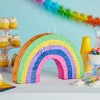 Blue Panda Rainbow Pinata for Kids Birthday, Unicorn Party Decorations, Baby Shower, Gender Reveal Supplies, Small, 16.8 x 3.0 x 10.7 In - 2 of 4