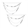 Jewel Bead and Chain Link Garland (Set of 2) - 3 of 3