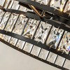 ALOADECOR Modern Crystal Chandelier Matte Black Finish Tiered Drum Pendant Light for Small Spaces Dining Room Entryway - 2 of 4