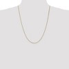 Black Bow Jewelry 1.2mm 14k Yellow Gold Solid Box Chain Necklace - 2 of 4
