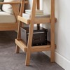 SEVOBAL Shoe Racks Three Tier Beech Wood Storage Bench User Friendly Decorative Items for Living Spaces, Yellow, 17.72"*12.6"*31.5" - 2 of 4