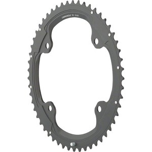 Campagnolo 146mm 4-Arm Chainring - Black Tooth Count: 53 Chainring BCD: 146 Campagnolo Asymmetric - 1 of 1