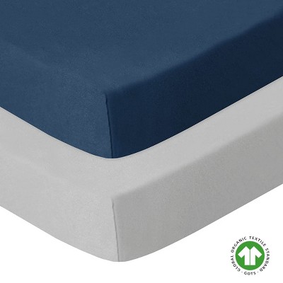Biloban-Toddler Pillow & Pillowcase, 100% Natural Cotton Pillowcase & Pillow Set, 13"X18" Thin & Small Pillow for Infant