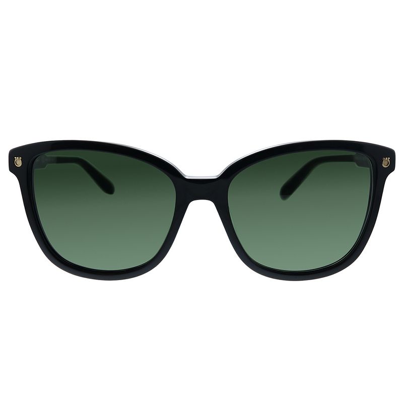 Salvatore Ferragamo SF 815S 001 Unisex Square Sunglasses Black 56mm, 2 of 4