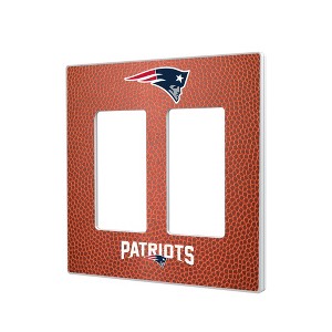 NFL AFC Teams Football Hidden-Screw Light Switch Plate for Double Rocker - 1 of 4