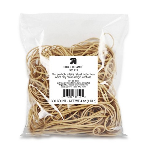 300ct Rubber Bands Assorted Size And Colors - Up & Up™ : Target