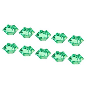 Unique Bargains Reusable Acrylic Irregular Decor Fake Ice Rocks Cube Vase Fillers - 1 of 4