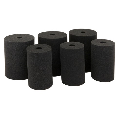 25 oz 17 oz 12 oz Cola Shaped Water Bottles and 1/2 Inch PVC Pipe 10Pcs 5 Sizes Cup Turner Foam Set Black GUCUYI Tumbler Foam Spinner Foams with Fine Glitter fit for 10 oz to 40 oz Tumbler Bottles 