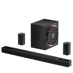 ULTIMEA Skywave X50, 5.1.4ch Surround Sound System for TV with 2 Wireless Surround Speakers & 8" Subwoofer - 1 of 4