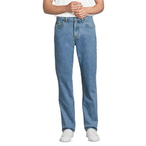 Lands' End Men's Stretch Comfort Waist Athletic Fit Jean - 1 of 4