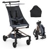 Acekool Airplane Stroller - Ultra Lightweight Under 10lbs, One-Hand Fold & Carry Bag - 2 of 4