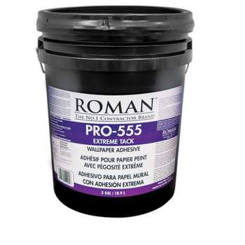 Roman PRO-555 Super Strength Modified Starch and Synthetic Polymer Adhesive 5 gal.