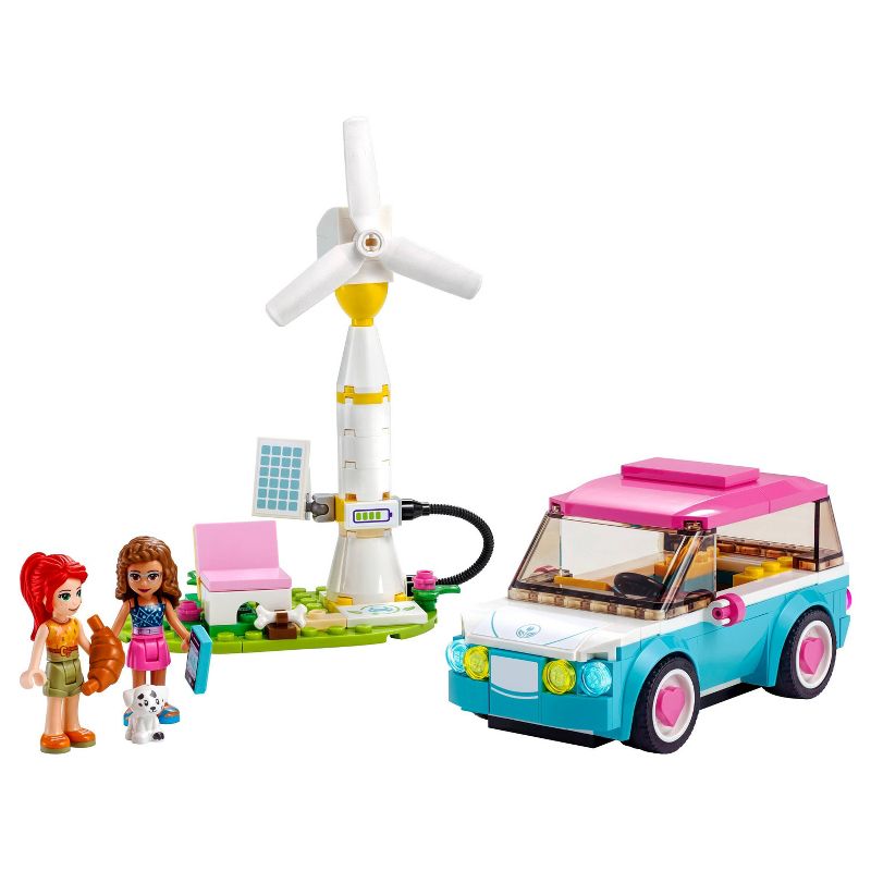 LEGO Friends Olivia Electric Car Toy Eco Playset 41443, 3 of 10