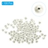 Unique Bargains Metal Round Jewelry Making Gold Filled Spacer Beads 100 Pcs - 3 of 4