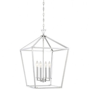 Savoy House Townsend 4 - Light Chandelier in  Polished Nickel - 1 of 1