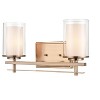 Millennium Lighting Huderson 2 - Light Vanity in  Modern Gold - 2 of 4