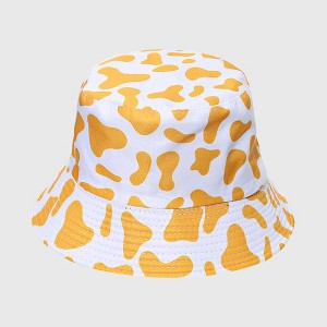 Anna-Kaci Women's Cow Print Bucket Hat - Double - Sided Wear - 1 of 3