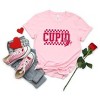 Simply Sage Market Women's Cupid Varsity Checkered Short Sleeve Graphic Tee - 3 of 3