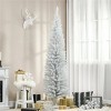 Resenkos 7 foot white Christmas tree with bracket - 2 of 4