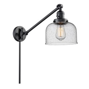Bell - 1 Light Swing Arm Wall Sconce In Industrial Style-25 Inches Tall and 8 Inches Wide - 1 of 1