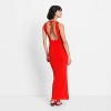 Women's Open Back Maxi Sweater Dress - Future Collective - 2 of 3
