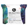 L . Organic Cotton Topsheet Ultra Thin Pads Duo Pack – Super ...