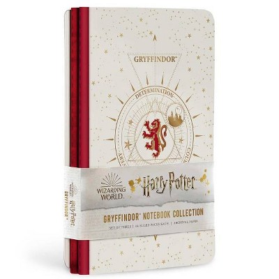 Harry Potter: Gryffindor Constellation Sewn Notebook Collection (Set of 3) - (Harry Potter: Constellation) by  Insight Editions (Paperback)