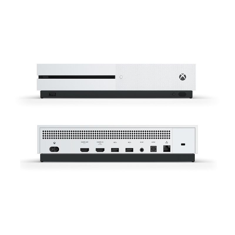 Microsoft Xbox One S 1Tb Console With Wireless Controller 4K Streaming Ultra Blu-Ray HDR  White Manufacturer Refurbished, 2 of 5
