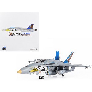 F/A-18C U.S. Navy Hornet Fighter Aircraft "VFA-82 Marauders" with Display Stand Ltd Ed to 600 pcs 1/72 Diecast Model by JC Wings - 1 of 4