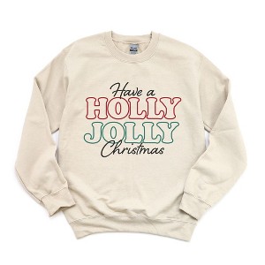 Simply Sage Market Women's Graphic Sweatshirt Have A Holly Jolly Christmas - 1 of 4