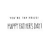 Carlton Cards Father's Day Card for Husband Top Prize - 3 of 3