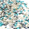 Sprinkle Me This – Wintertime Magic – Holiday Sprinkle Blend with Blue & Silver Pearls, Silver Jimmies, and White Snowflake Quins - 2 of 4
