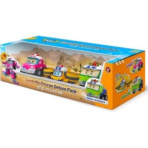 Robocar Poli Die-Cast Rescue Vehicle Set ¨C (Droney, Sandy, Keaton) , Perfect Birthday Toy Car Gift for Kids¡¯ Role Play & Learning - 1 of 4