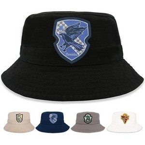 Harry Potter Bucket Hat for Kids, Boy and Girl Sun Hat Ages 4-7 Years 100% Cotton for Summer Teen Youth Beach Hat - 1 of 4