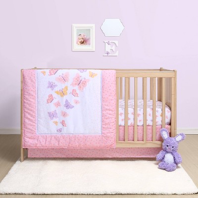 target baby girl crib bedding