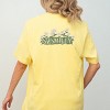 S.W.Smiley Blooming Daisies - Women's Short Sleeve Graphic T-Shirt - 3 of 4