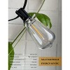 Itopfox Outdoor String Lights Waterproof 400FT Shatterproof Patio Lights with 212 Vintage Dimmable LED Edison Bulbs for Backyard Fence Garden - 2 of 4