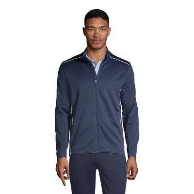 Lands' End School Uniform Men's Active Track Jacket
