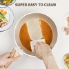 MICHELANGELO Sauce Pan with Lid, Nonstick Saucepans 1.5QT&2QT&3QT, Granite Sauce Pan 3 Piece, Stone Saucepan Set, Small Pot with Lid, Nonstick Sauce Pot Set - 4 of 4